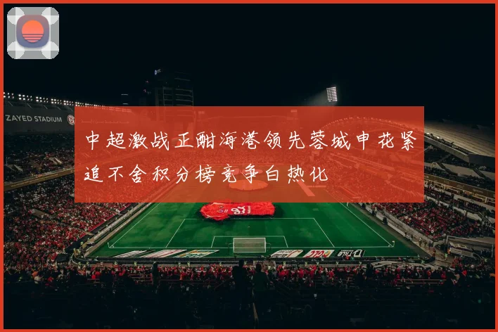 中超激战正酣海港领先蓉城申花紧追不舍积分榜竞争白热化